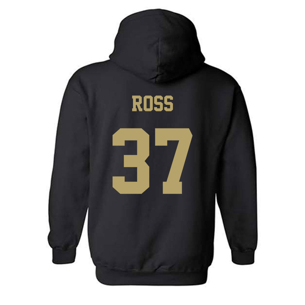 JMU - NCAA Football : Hayden Ross - Fashion Shersey Hooded Sweatshirt-1