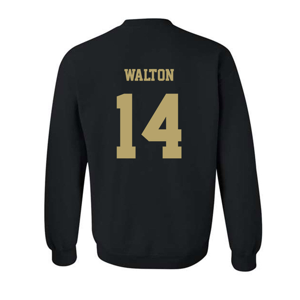 JMU - NCAA Women's Basketball : Regina Walton - Fashion Shersey Crewneck Sweatshirt-1