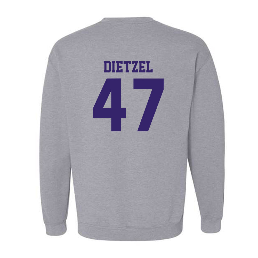 JMU - NCAA Football : Mitchell Dietzel - Classic Shersey Crewneck Sweatshirt-1