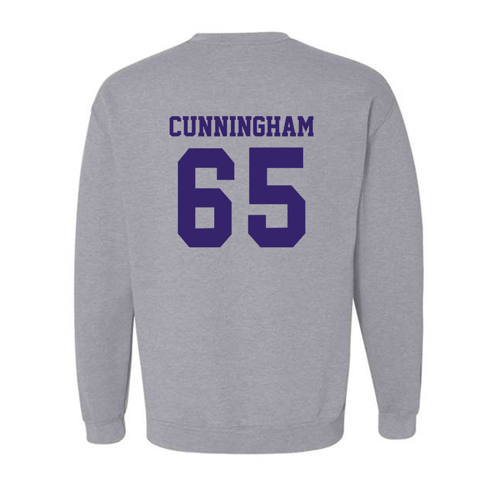 JMU - NCAA Football : Parker Cunningham - Classic Shersey Crewneck Sweatshirt-1