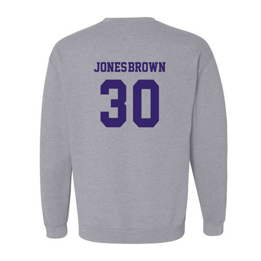 JMU - NCAA Women's Basketball : Ja'Quoia Jones-Brown - Classic Shersey Crewneck Sweatshirt-1