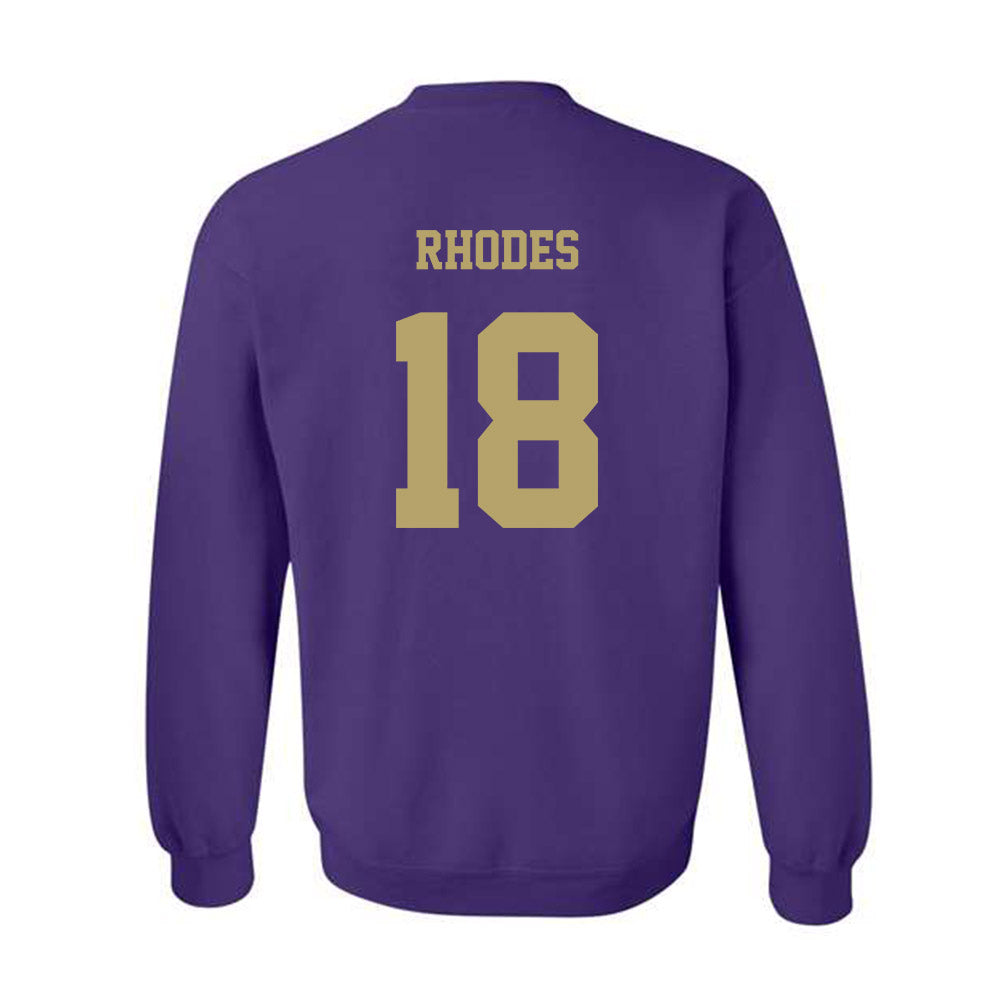 JMU - NCAA Football : Jase Rhodes - Fashion Shersey Crewneck Sweatshirt-1