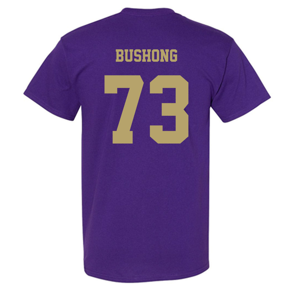 - NCAA Football : Evan Bushong - Fashion Shersey T-Shirt-1