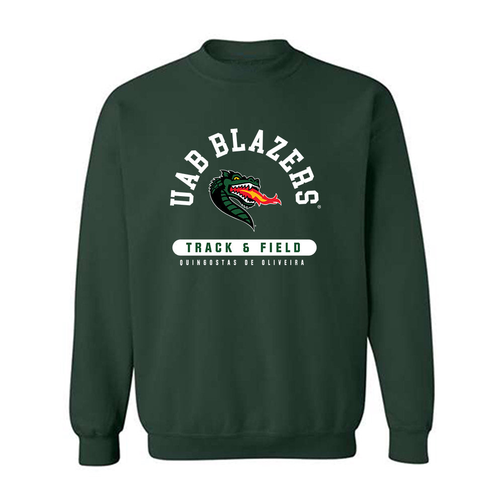 UAB - NCAA Women's Track & Field : Leticia Quingostas de Oliveira - Classic Fashion Shersey Crewneck Sweatshirt-0