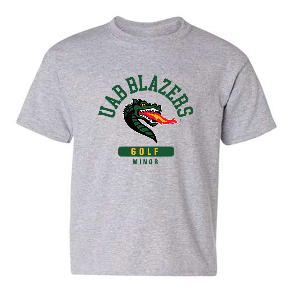 UAB - NCAA Men's Golf : Ethan Minor - Classic Fashion Shersey Youth T-Shirt-0