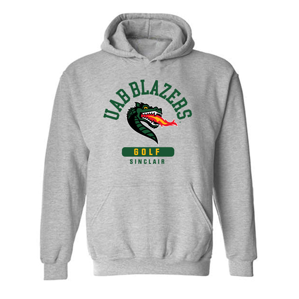 UAB - NCAA Women's Golf : Grace Sinclair - Classic Fashion Shersey Hooded Sweatshirt-0