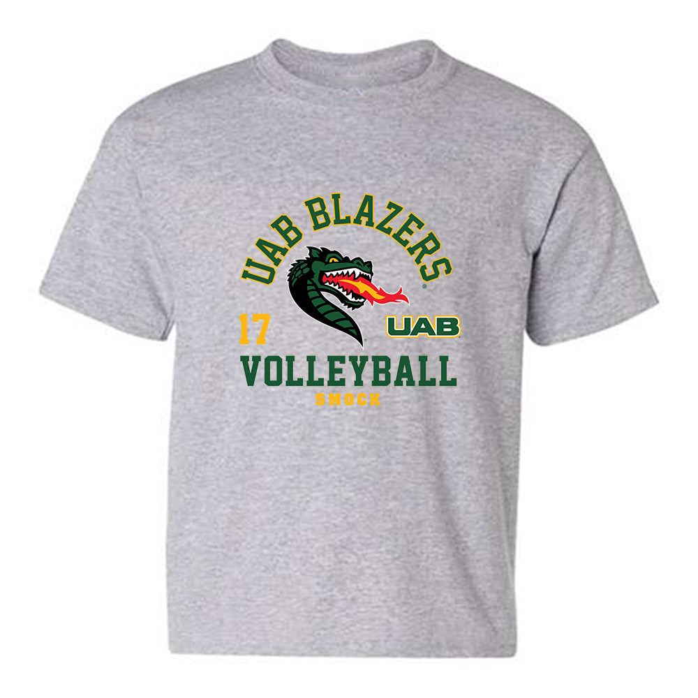 UAB - NCAA Women's Volleyball : Addyson Smock - Classic Fashion Shersey Youth T-Shirt-0