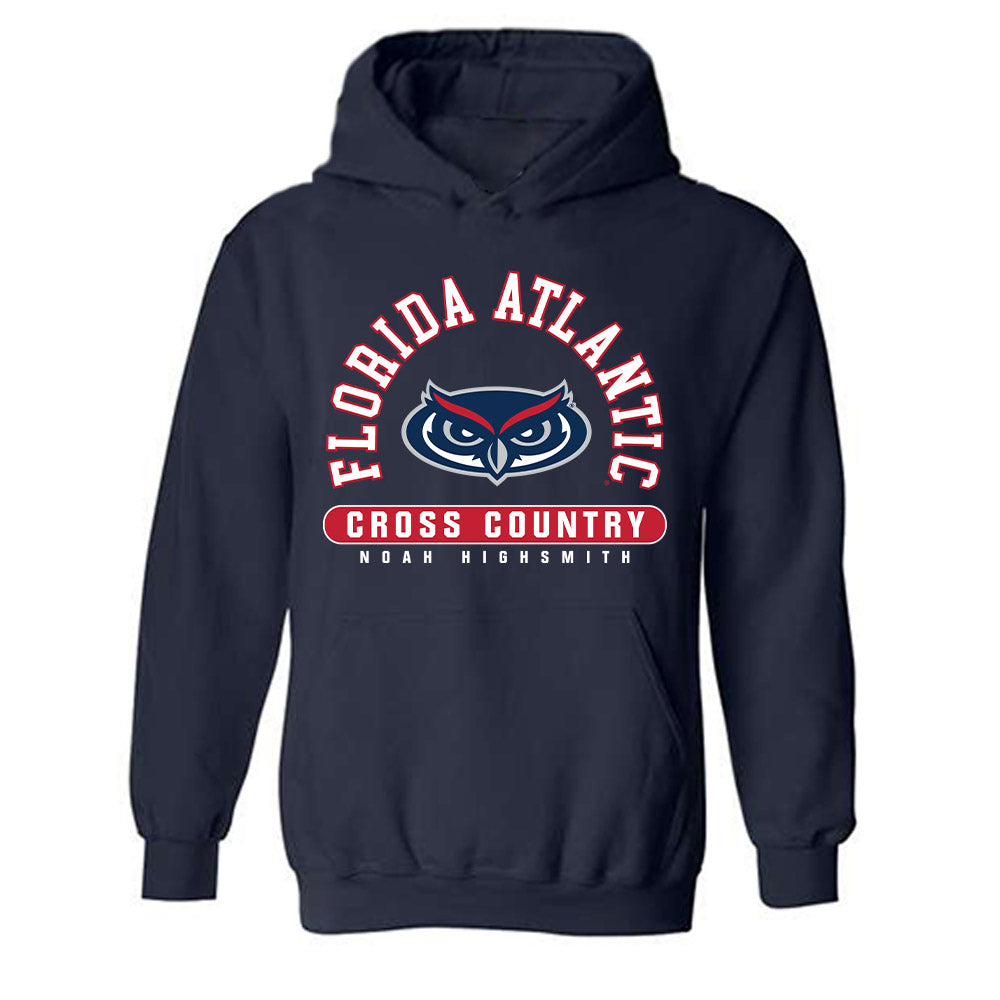 FAU - NCAA Men's Cross Country : Noah Highsmith - Hooded Sweatshirt-0