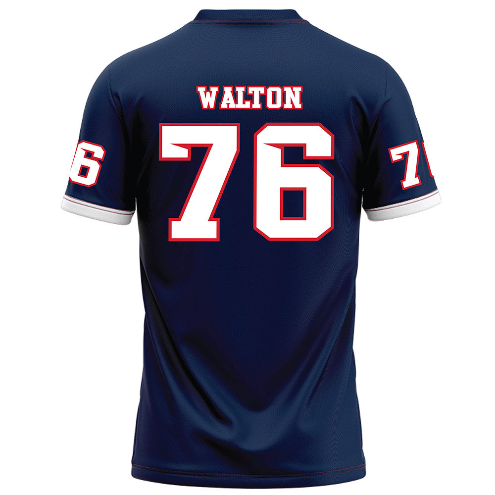 Fresno State - NCAA Football : Brayden Walton - Blue Football Jersey-1