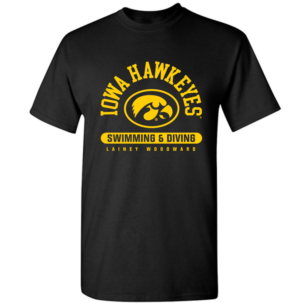Iowa - NCAA Women's Swimming & Diving : Lainey Woodward - Classic Fashion Shersey T-Shirt-0
