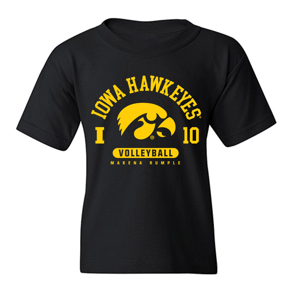 Iowa - NCAA Women's Volleyball : Makena Rumple - Classic Fashion Shersey Youth T-Shirt-0