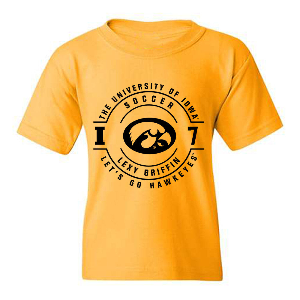 Iowa - NCAA Women's Soccer : Lexy Griffin - Classic Fashion Shersey Youth T-Shirt-0