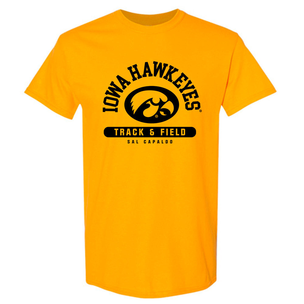 Iowa - NCAA Men's Track & Field : Sal Capaldo - Classic Fashion Shersey T-Shirt-0
