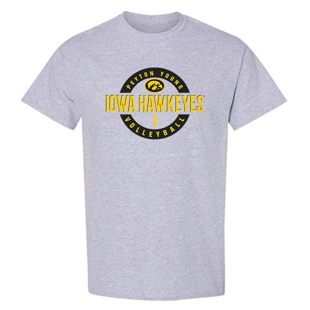 Iowa - NCAA Women's Volleyball : Peyton Young - Classic Fashion Shersey T-Shirt-0