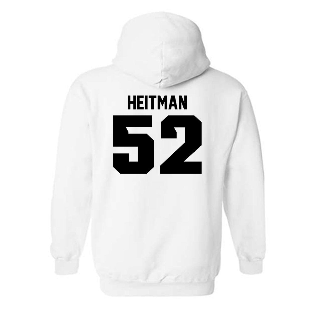 Iowa - NCAA Baseball : Nick Heitman - Classic Shersey Hooded Sweatshirt-1