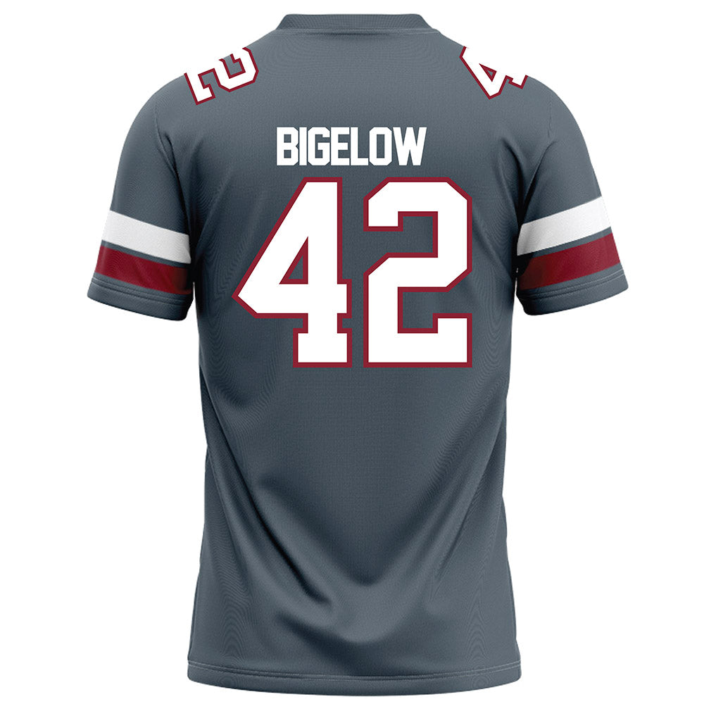 NCCU - NCAA Football : Mekhi Bigelow - Grey Football Jersey-1