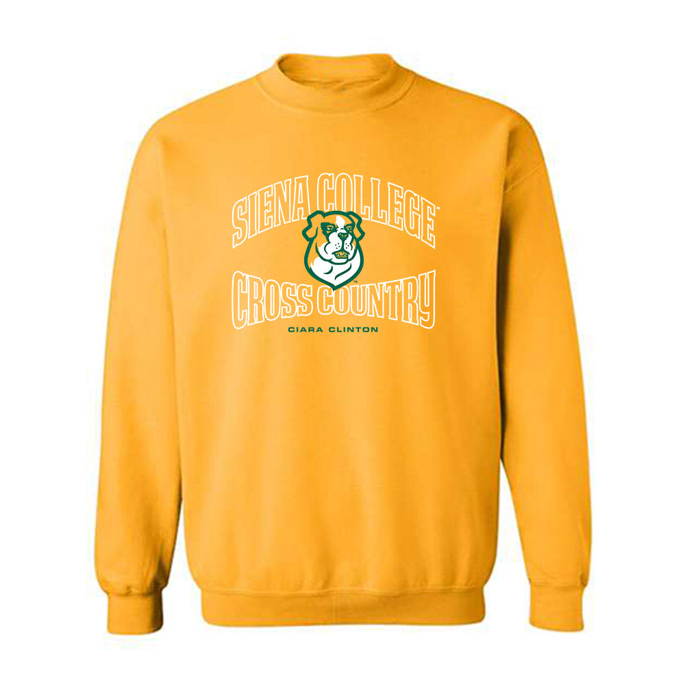 Siena - NCAA Women's Cross Country : Ciara Clinton - Classic Fashion Shersey Crewneck Sweatshirt-0