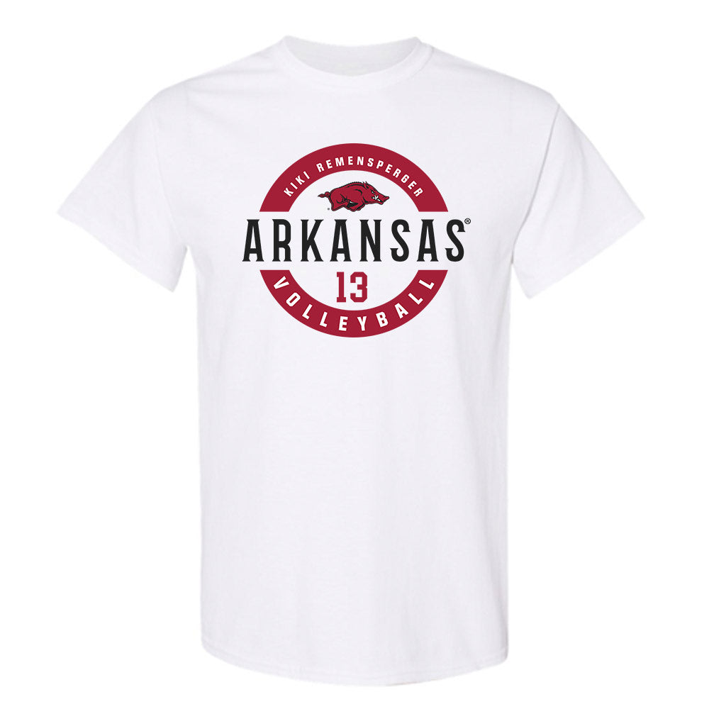 Arkansas - NCAA Women's Volleyball : Kiki Remensperger - Classic Fashion Shersey T-Shirt-0