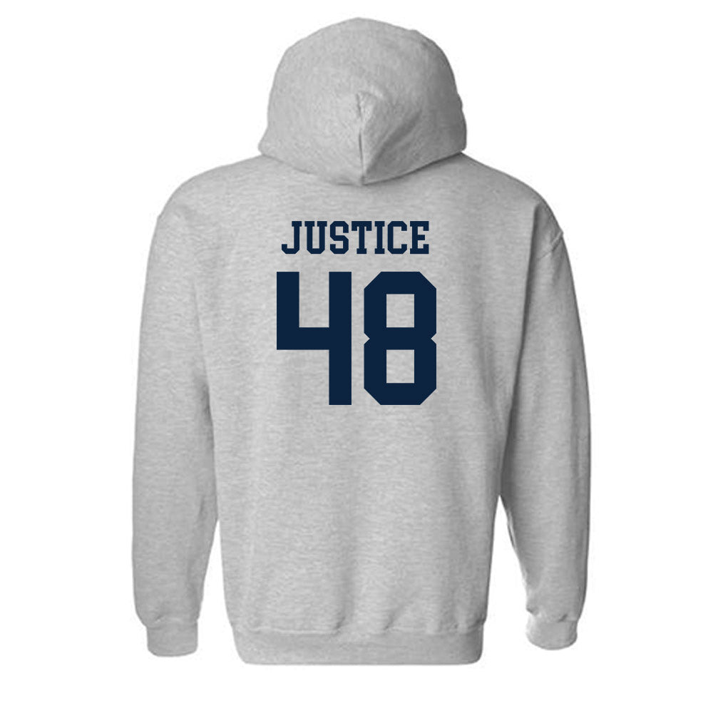 UTSA - NCAA Football : King Justice - Classic Shersey Hooded Sweatshirt-1