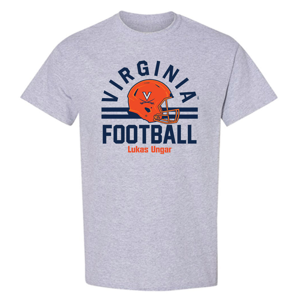 Virginia - NCAA Football : Lukas Ungar - T-Shirt-0