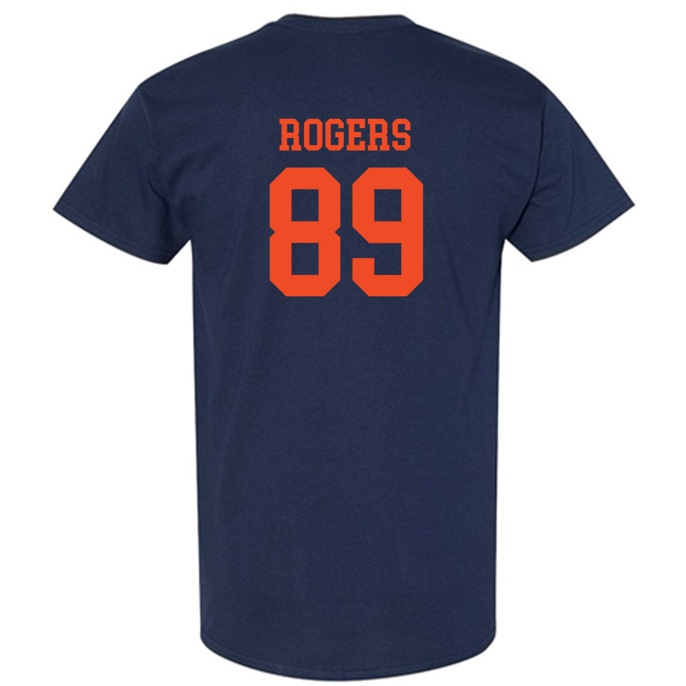 Virginia - NCAA Football : John Rogers - T-Shirt-1