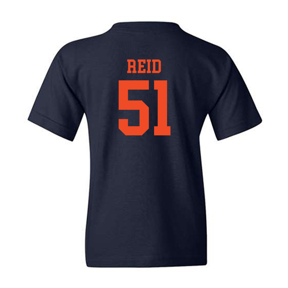 Virginia - NCAA Football : Grayson Reid - Youth T-Shirt-1
