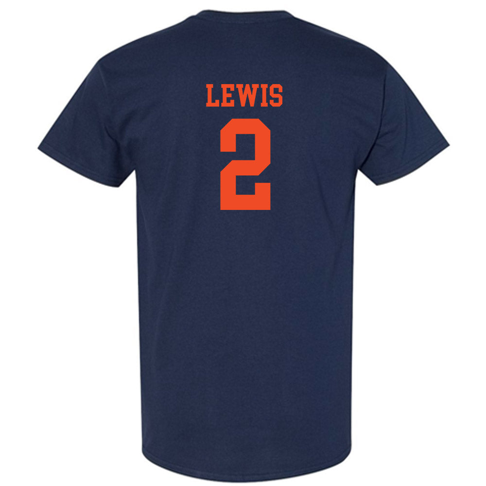 Virginia - NCAA Football : Peyton Lewis - T-Shirt-1