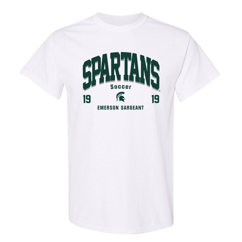 Michigan State - NCAA Women's Soccer : Emerson Sargeant - Classic Fashion Shersey T-Shirt-0