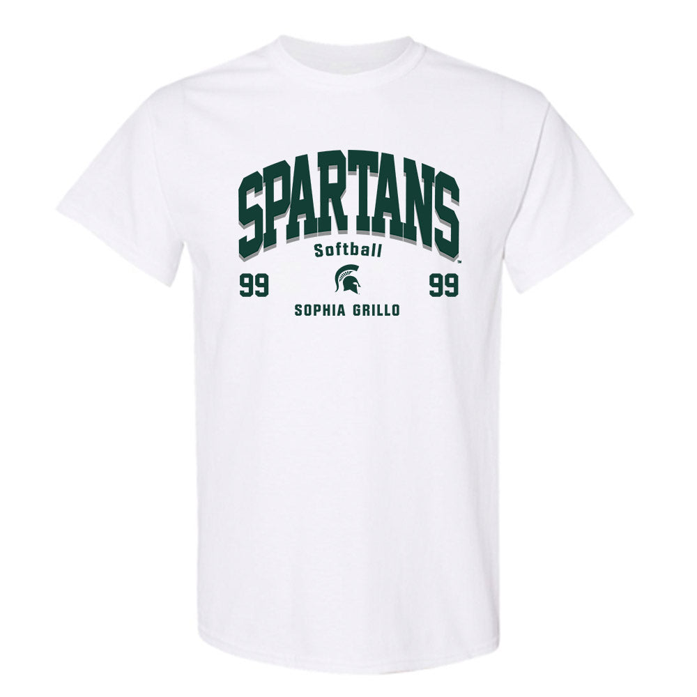 Michigan State - NCAA Softball : Sophia Grillo - Classic Fashion Shersey T-Shirt-0