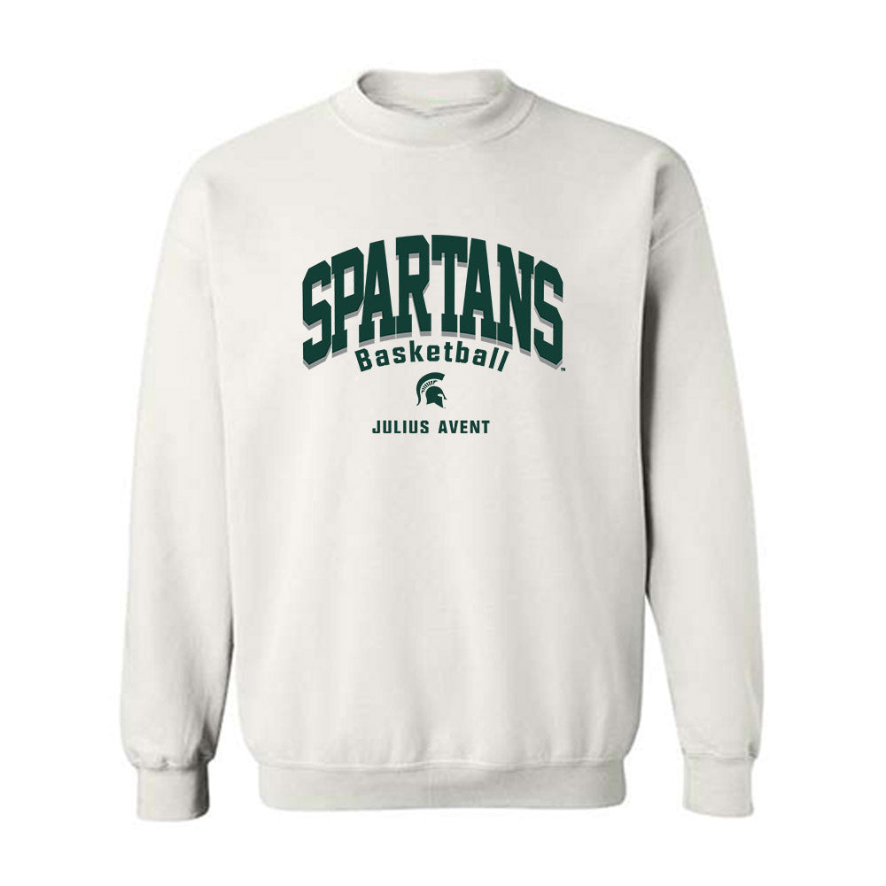Michigan State - NCAA Men's Basketball : Julius Avent - Classic Fashion Shersey Crewneck Sweatshirt-0