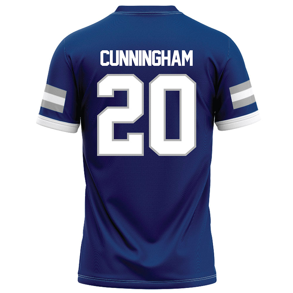 Drake - NCAA Football : Cam Cunningham - Royal Football Jersey-1