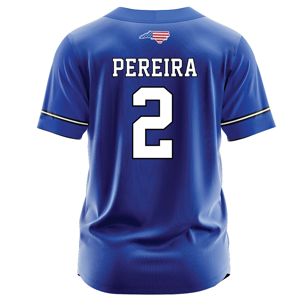 UNC Asheville - NCAA Baseball : Jake Pereira - Royal Jersey-1