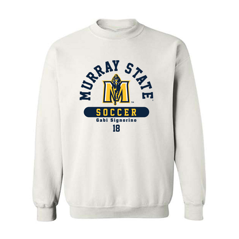 Murray State - NCAA Women's Soccer : Gabi Signorino - Classic Fashion Shersey Crewneck Sweatshirt-0