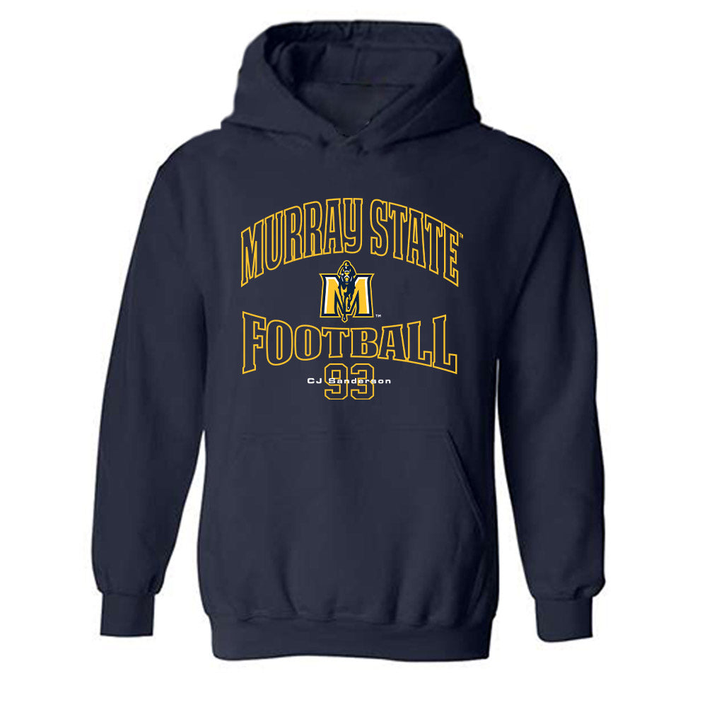 Murray State - NCAA Football : CJ Sanderson - Classic Fashion Shersey Hooded Sweatshirt-0