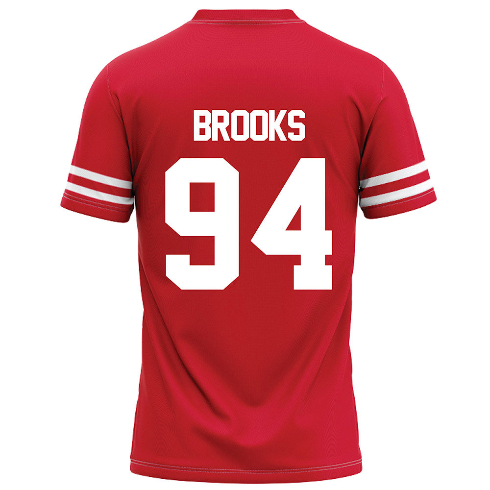 Houston - NCAA Football : Carmello Brooks - Red Football Jersey-1