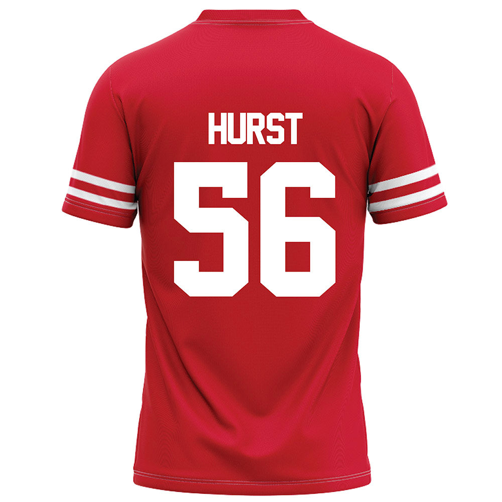 Houston - NCAA Football : Shadre Hurst - Red Football Jersey-1