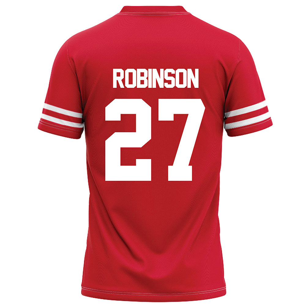 Houston - NCAA Football : Braeden Robinson - Red Football Jersey-1