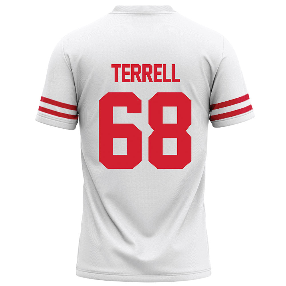 Houston - NCAA Football : Sean Terrell - White Football Jersey-1