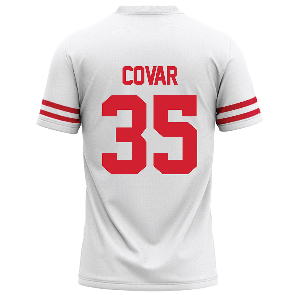 Houston - NCAA Football : Tyler Covar - White Football Jersey-1