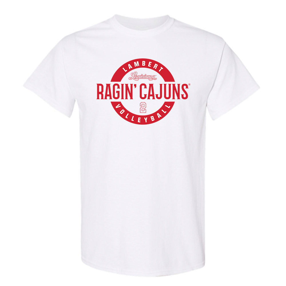 Louisiana - NCAA Women's Volleyball : Lauryn Lambert - Classic Fashion Shersey T-Shirt-0