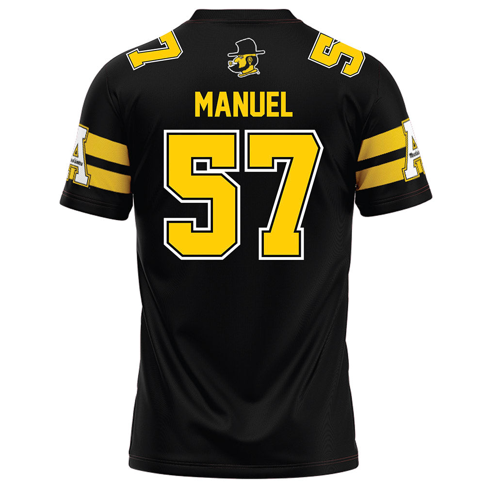 App State - NCAA Football : Devon Manuel - Football Jersey-1