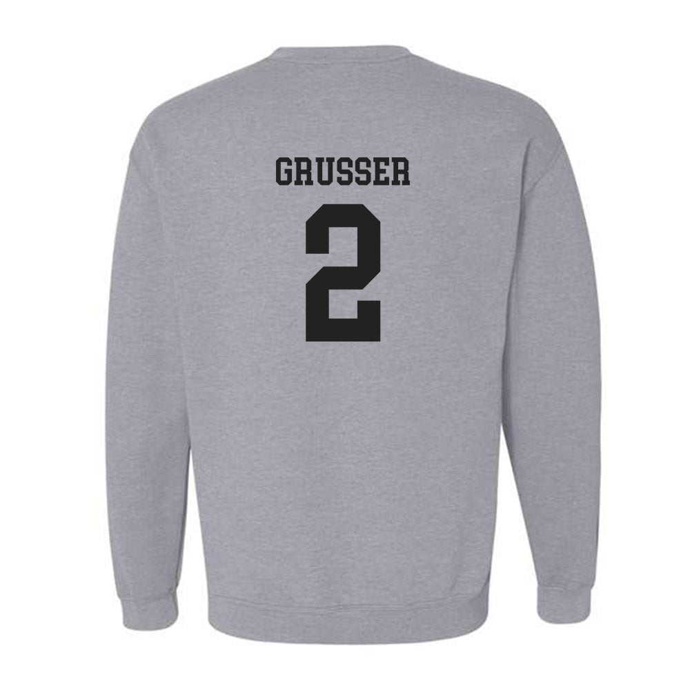 Fairfield - NCAA Women's Soccer : Mary Grusser - Classic Fashion Shersey Crewneck Sweatshirt-1