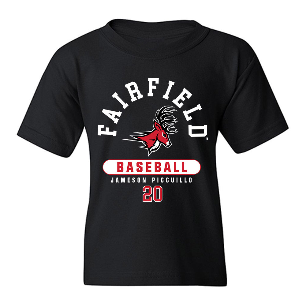 Fairfield - NCAA Baseball : Jameson Piccuillo - Classic Fashion Shersey Youth T-Shirt-0