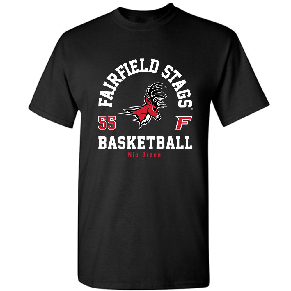 Fairfield - NCAA Women's Basketball : Nia Green - Classic Fashion Shersey T-Shirt-0