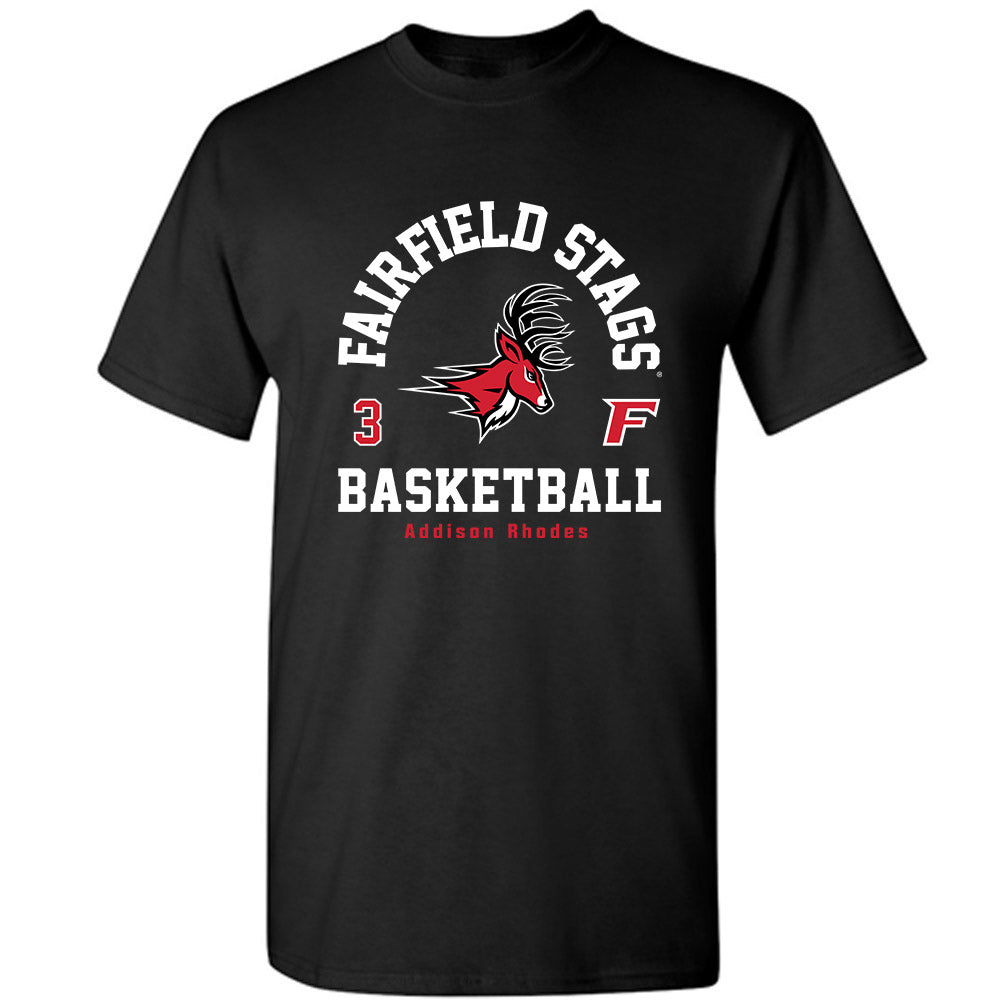 Fairfield - NCAA Women's Basketball : Addison Rhodes - Classic Fashion Shersey T-Shirt-0