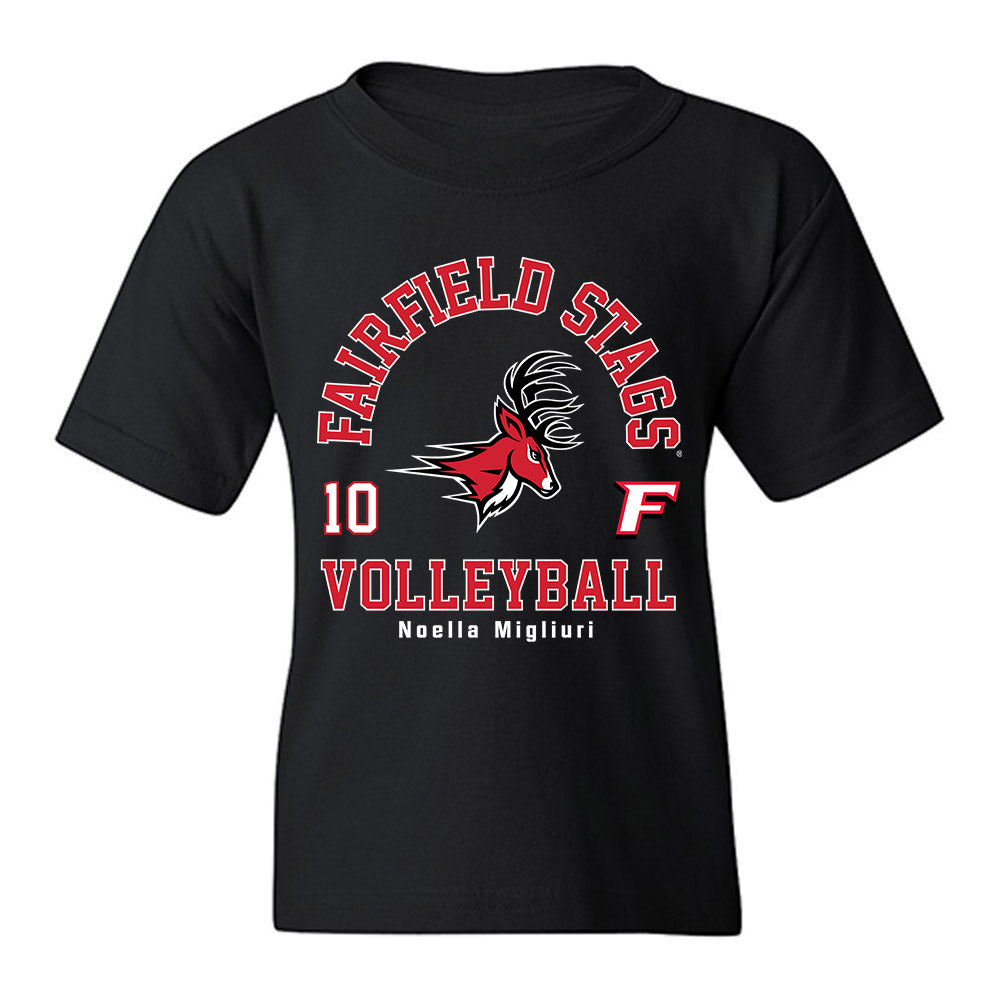 Fairfield - NCAA Women's Volleyball : Noella Migliuri - Classic Fashion Shersey Youth T-Shirt-0
