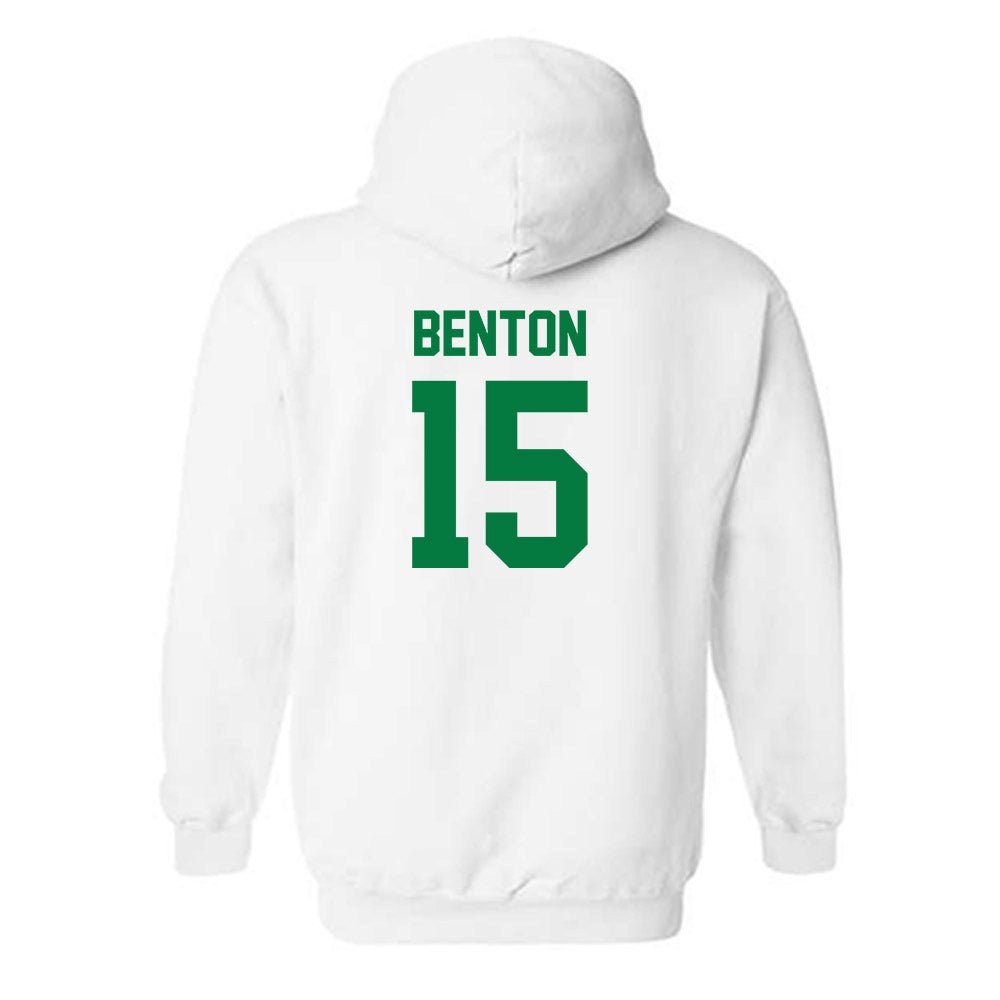 North Texas - NCAA Football : Justin Benton - Classic Shersey Hooded Sweatshirt-1