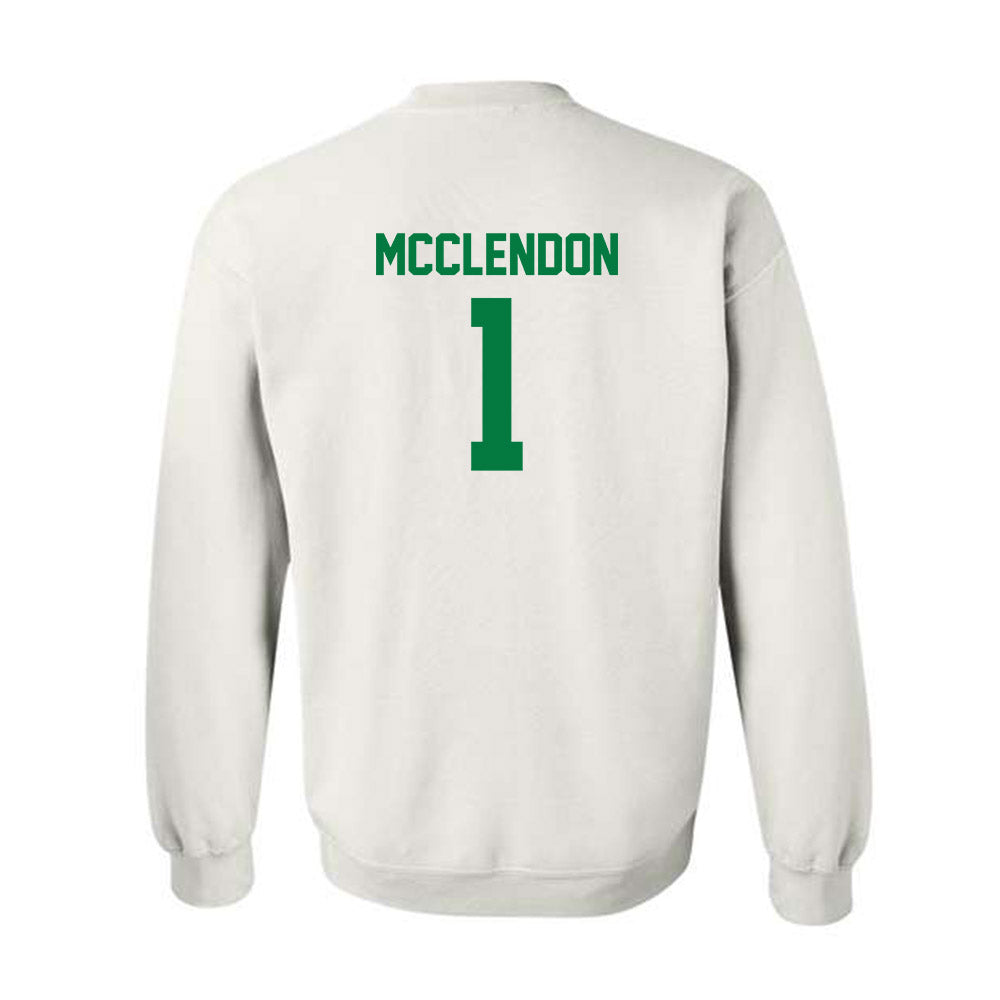 North Texas - NCAA Men's Basketball : William Mcclendon - Classic Shersey Crewneck Sweatshirt-1