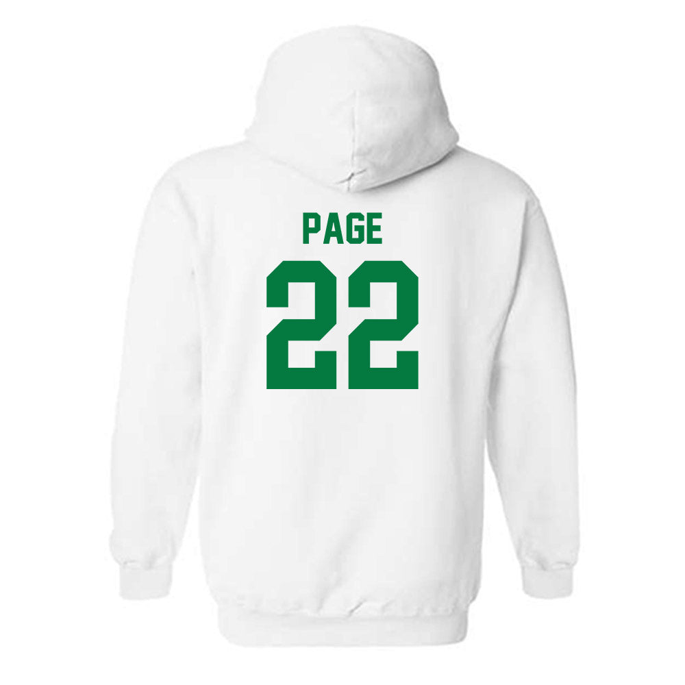 North Texas - NCAA Football : Colin Page - Classic Shersey Hooded Sweatshirt-1