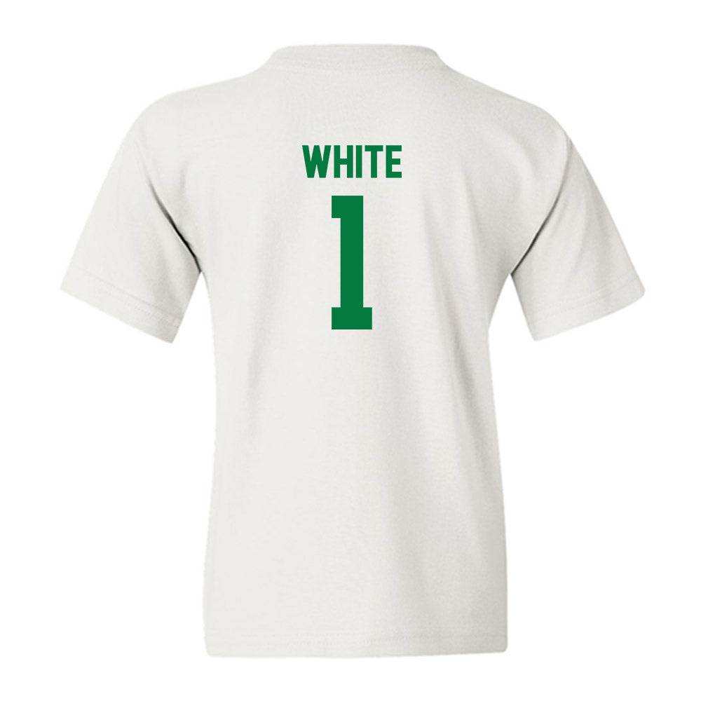 North Texas - NCAA Football : Jahiem White - Classic Shersey Youth T-Shirt-1
